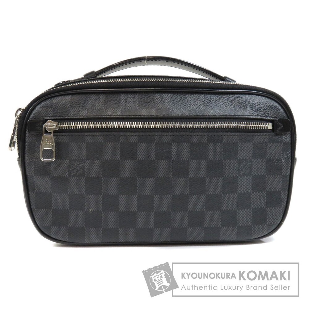 Louis Vuitton Ambrelle Damier Hip Bag Waist Canvas